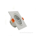 Energieeffiziente Quadratdecke LED -Gehäuse Downlight